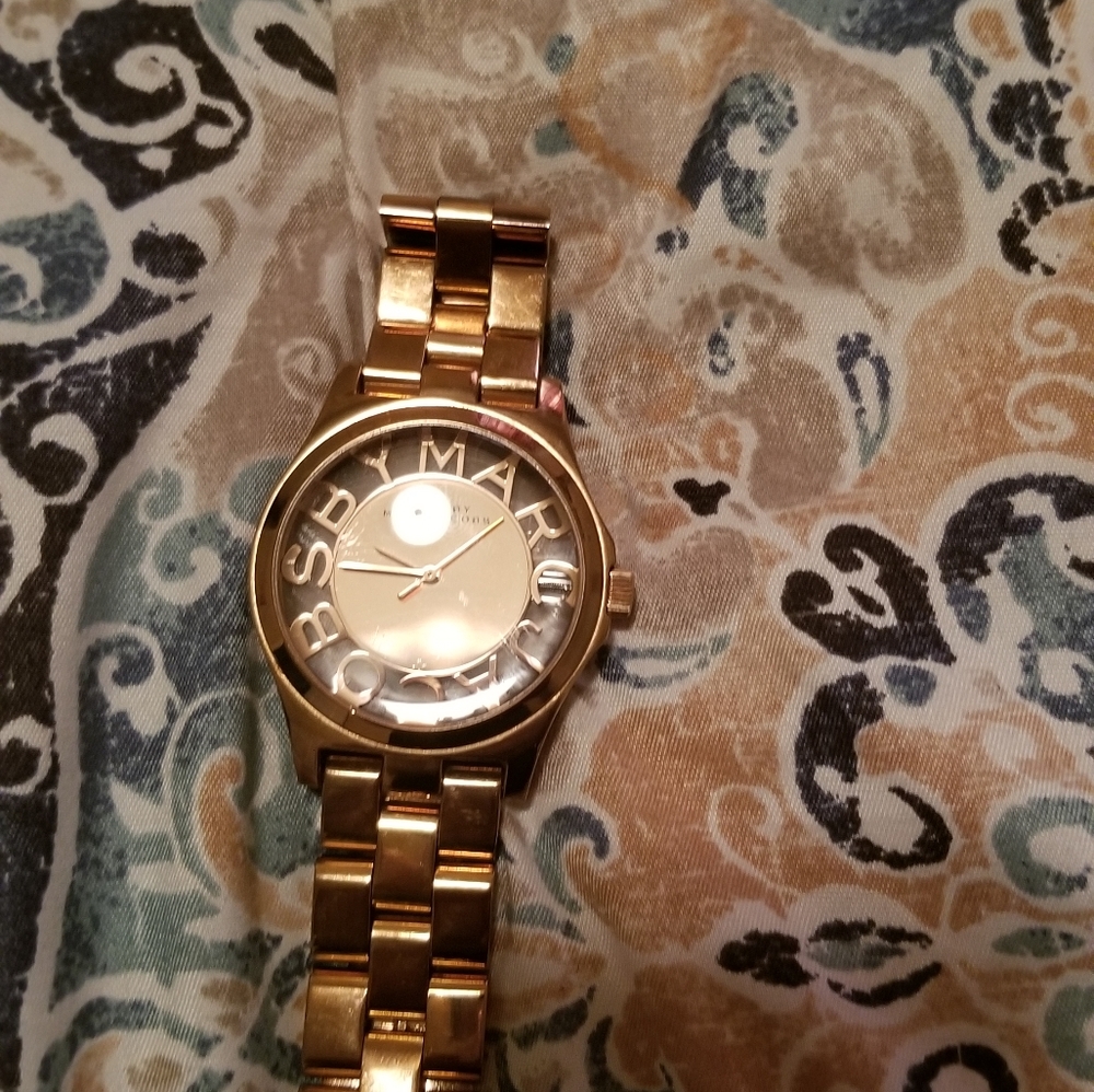 Marc Jacob's Rose Gold Watch